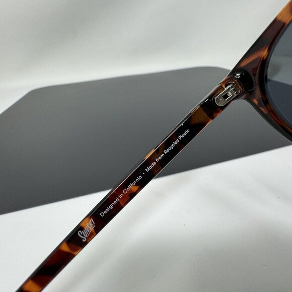 Sunski Dipsea Sunglasses, Tortoise Frame, Polarized Mirror Blue Lens main image 4
